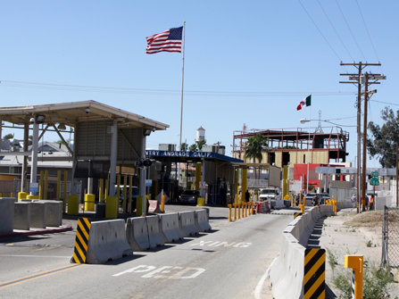 US - Mexico border