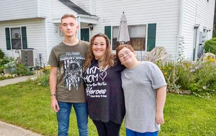 Amy H.—Narconon Suncoast Graduate with her sons