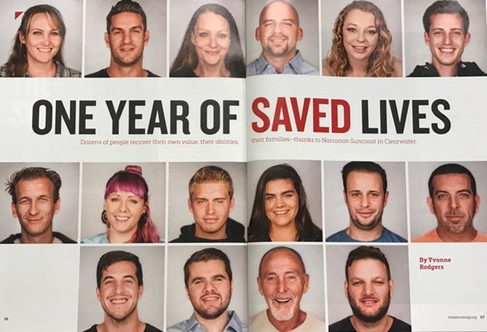 1 year of salvaging lives